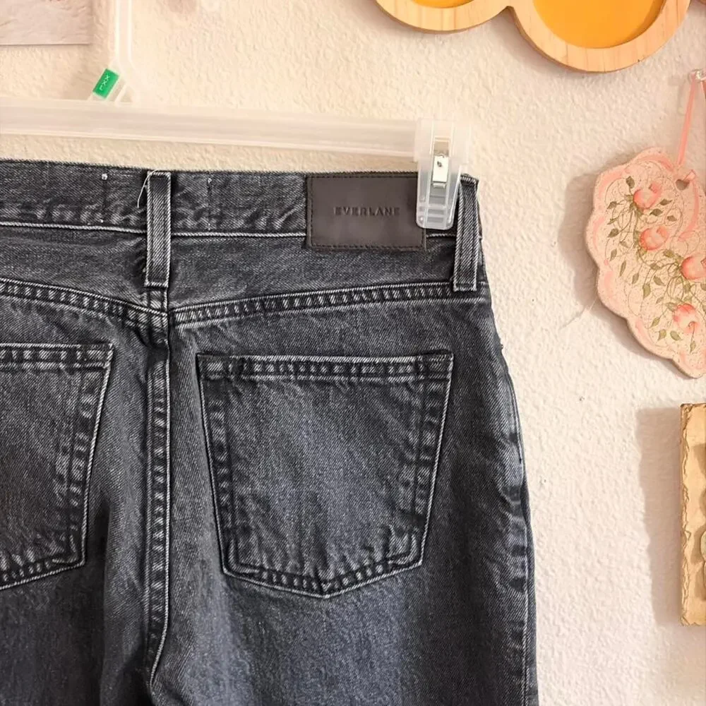 Everlane 90s Cheeky Jean DarK Gray 26